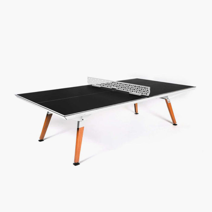 Lifestyle White - Convertible outdoor ping pong table