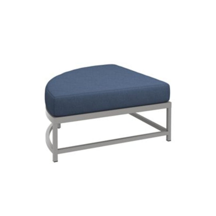 Cabana Club Cushion Curved Ottoman (17" Seat Height)
