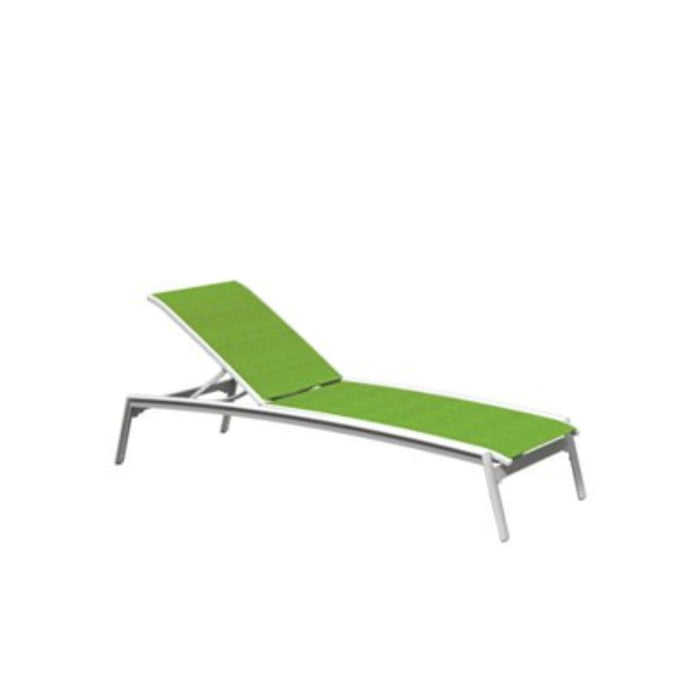 Elance Relaxed Sling Chaise Lounge Armless