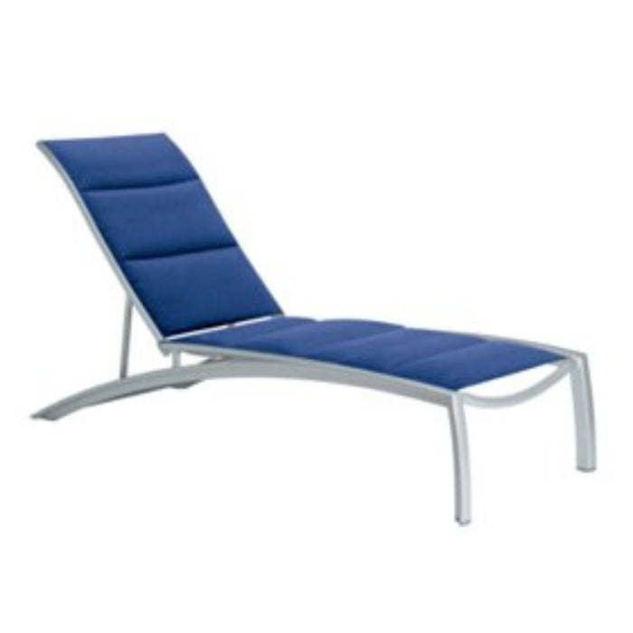 South Beach Padded Sling Chaise Lounge