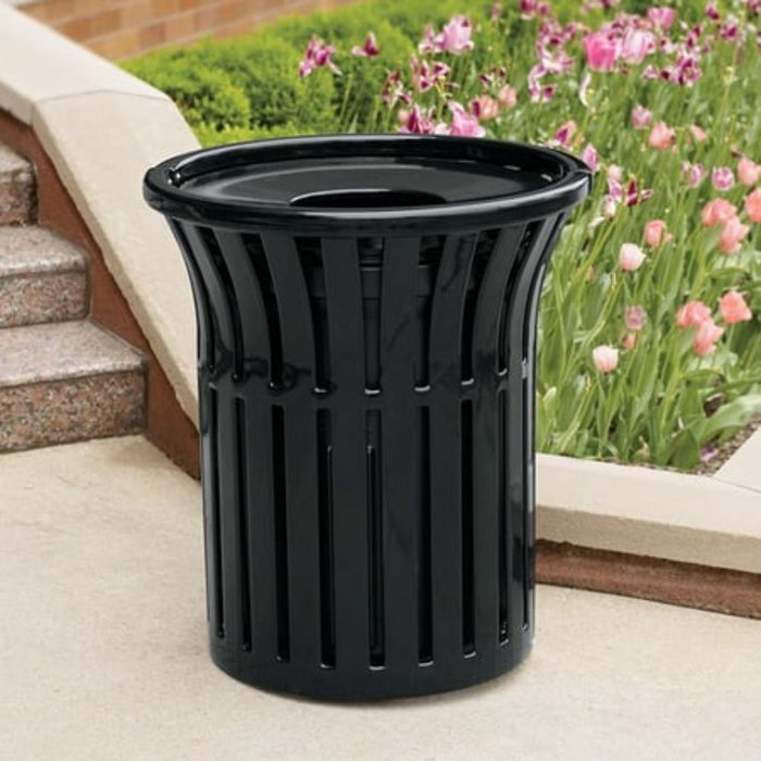 Rendezvous 32 Gallon Trash Receptacle Contour Top