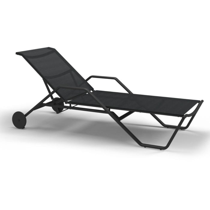 180 Stacking Lounger with Arms