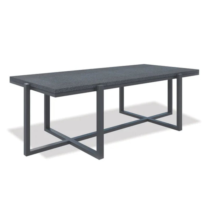 Rectangle Coffee Table With Polished Granite