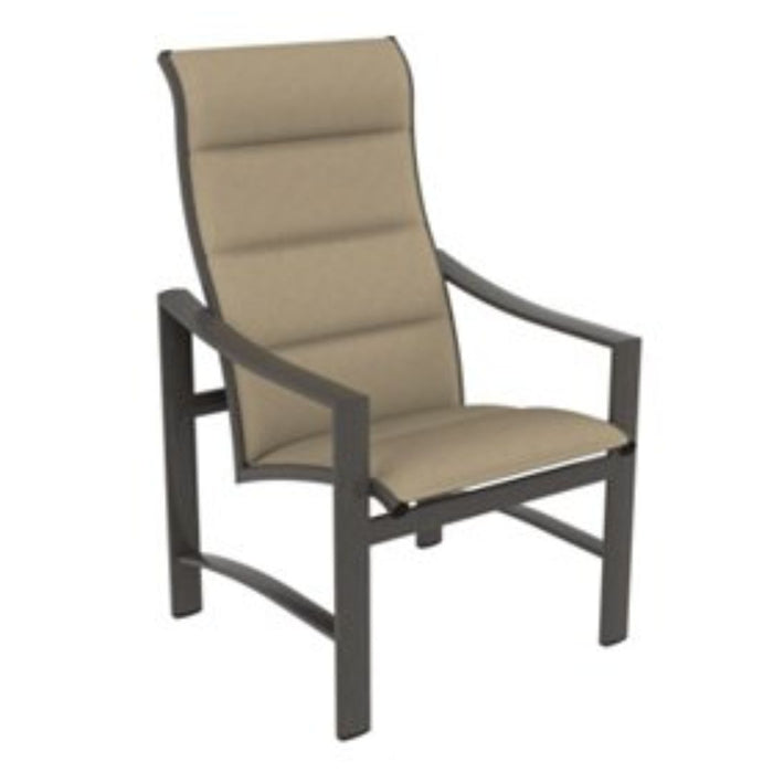 Kenzo Padded Sling High Back Dining Chair