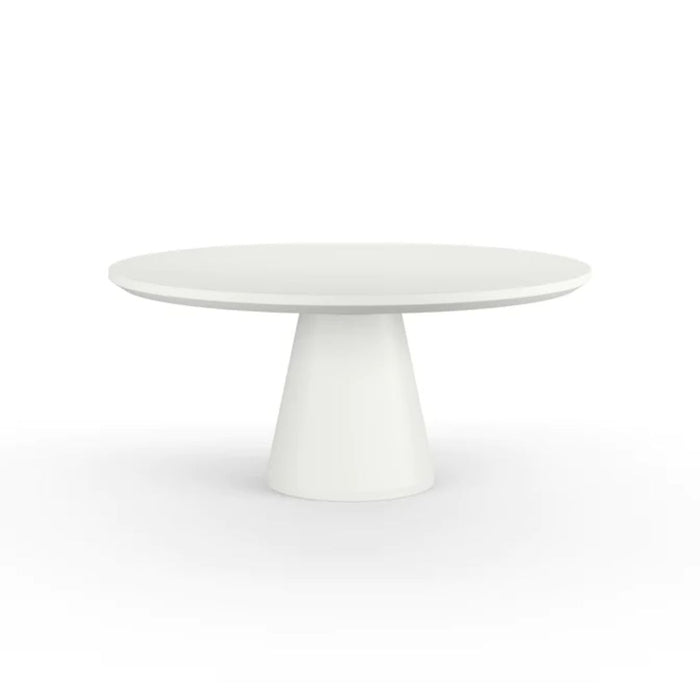 Pedestal Dining Table - Bone