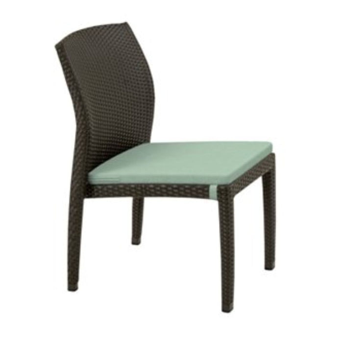 Evo Woven Side Chair with Seat Pad