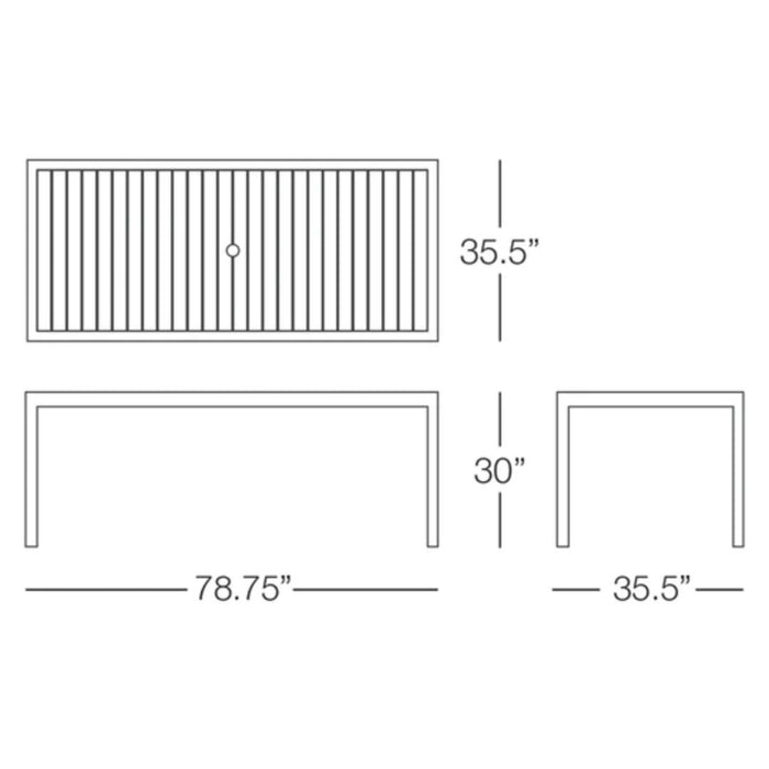 Martinique Dining Table