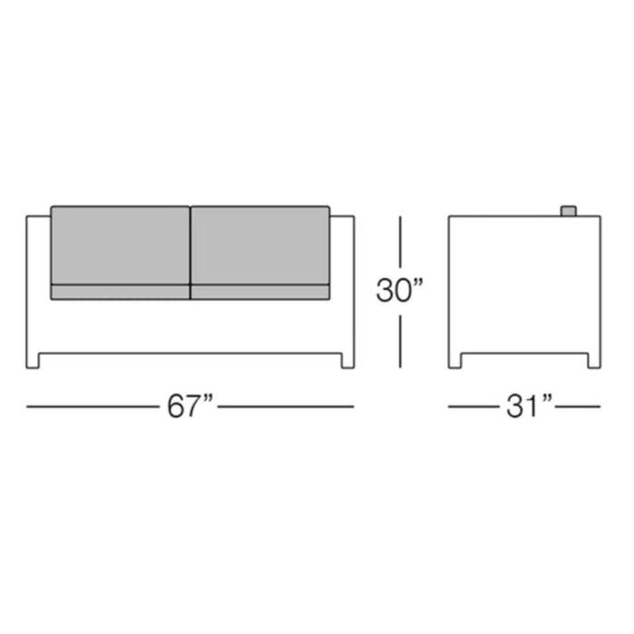 Monaco Loveseat