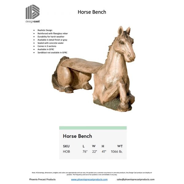 Horse Bench