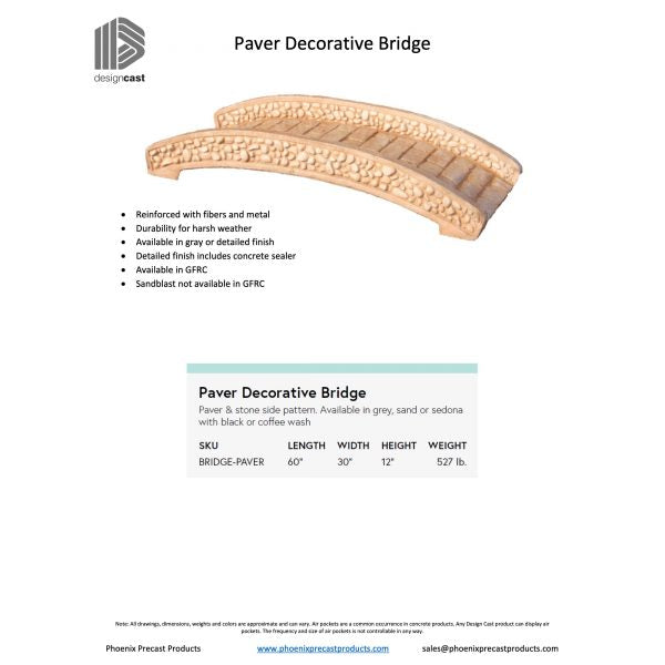 Paver Bridges