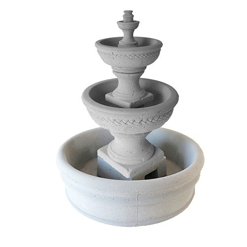 Sonoma Series Tiered Fountain with Basin
