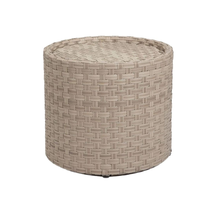 Nexus Woven Round Side Table for Daybeds